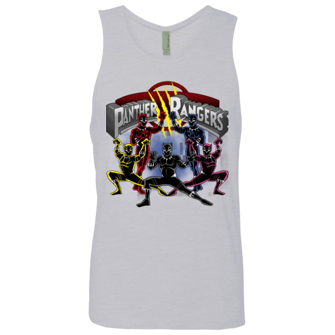 T-Shirts Heather Grey / Small Panther Rangers Men's Premium Tank Top