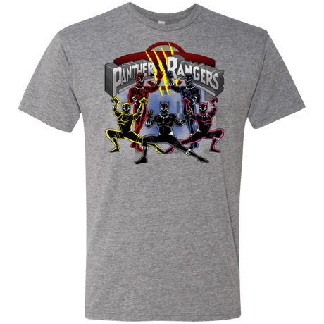 T-Shirts Premium Heather / Small Panther Rangers Men's Triblend T-Shirt