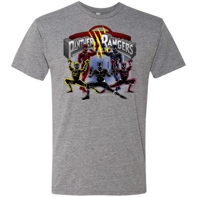 T-Shirts Premium Heather / Small Panther Rangers Men's Triblend T-Shirt