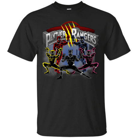T-Shirts Black / Small Panther Rangers T-Shirt