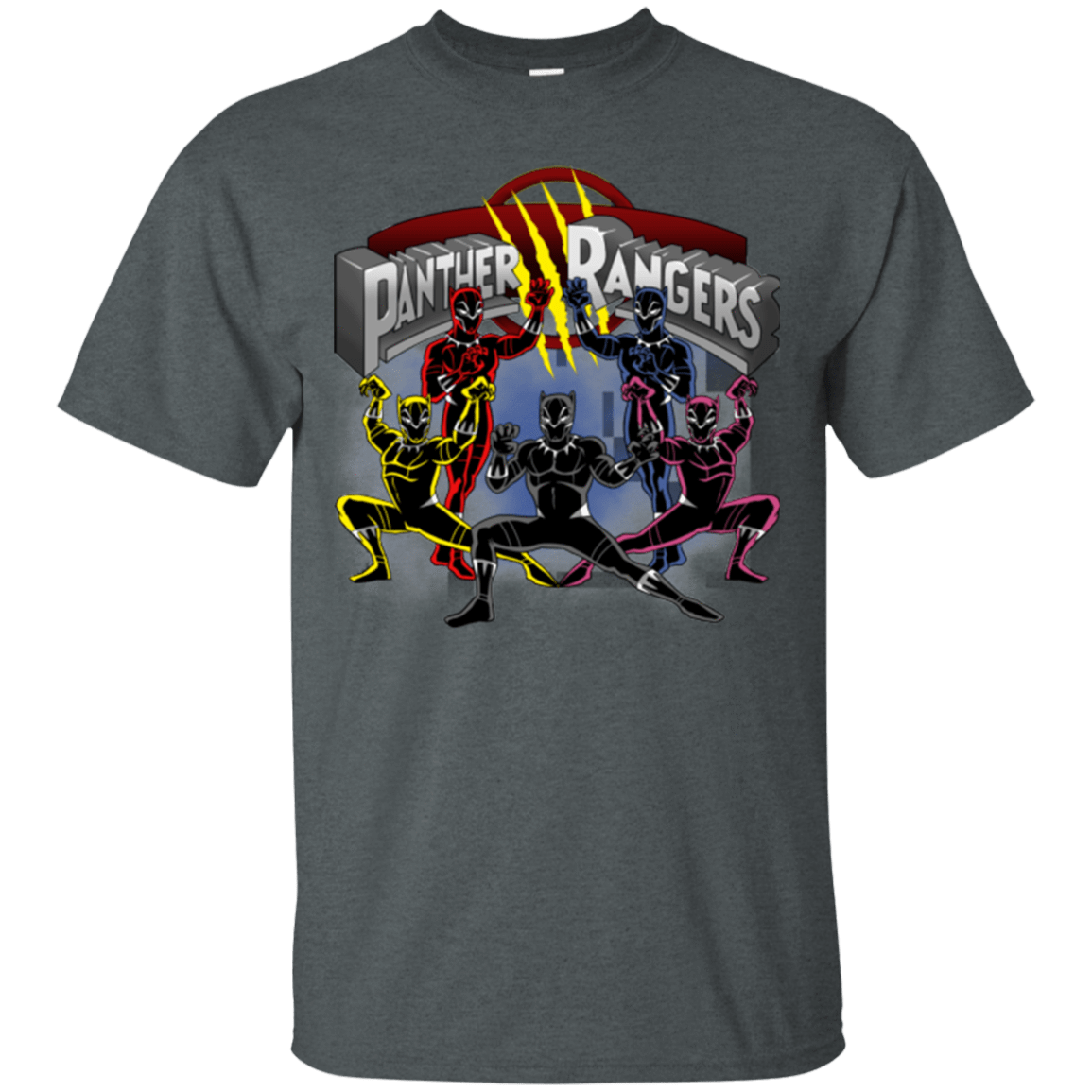 T-Shirts Dark Heather / Small Panther Rangers T-Shirt