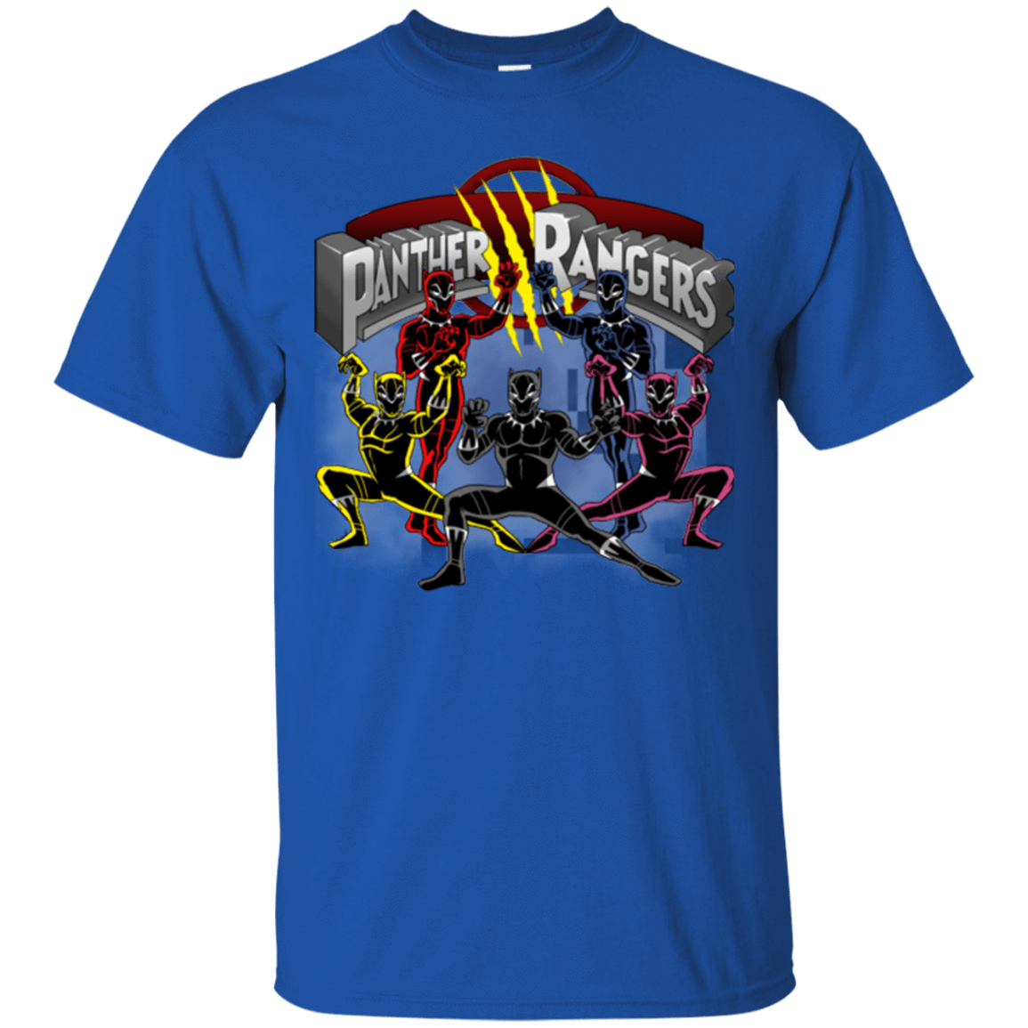 T-Shirts Royal / Small Panther Rangers T-Shirt