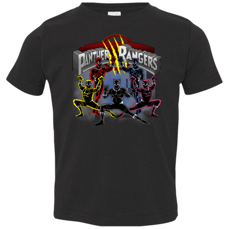 T-Shirts Black / 2T Panther Rangers Toddler Premium T-Shirt