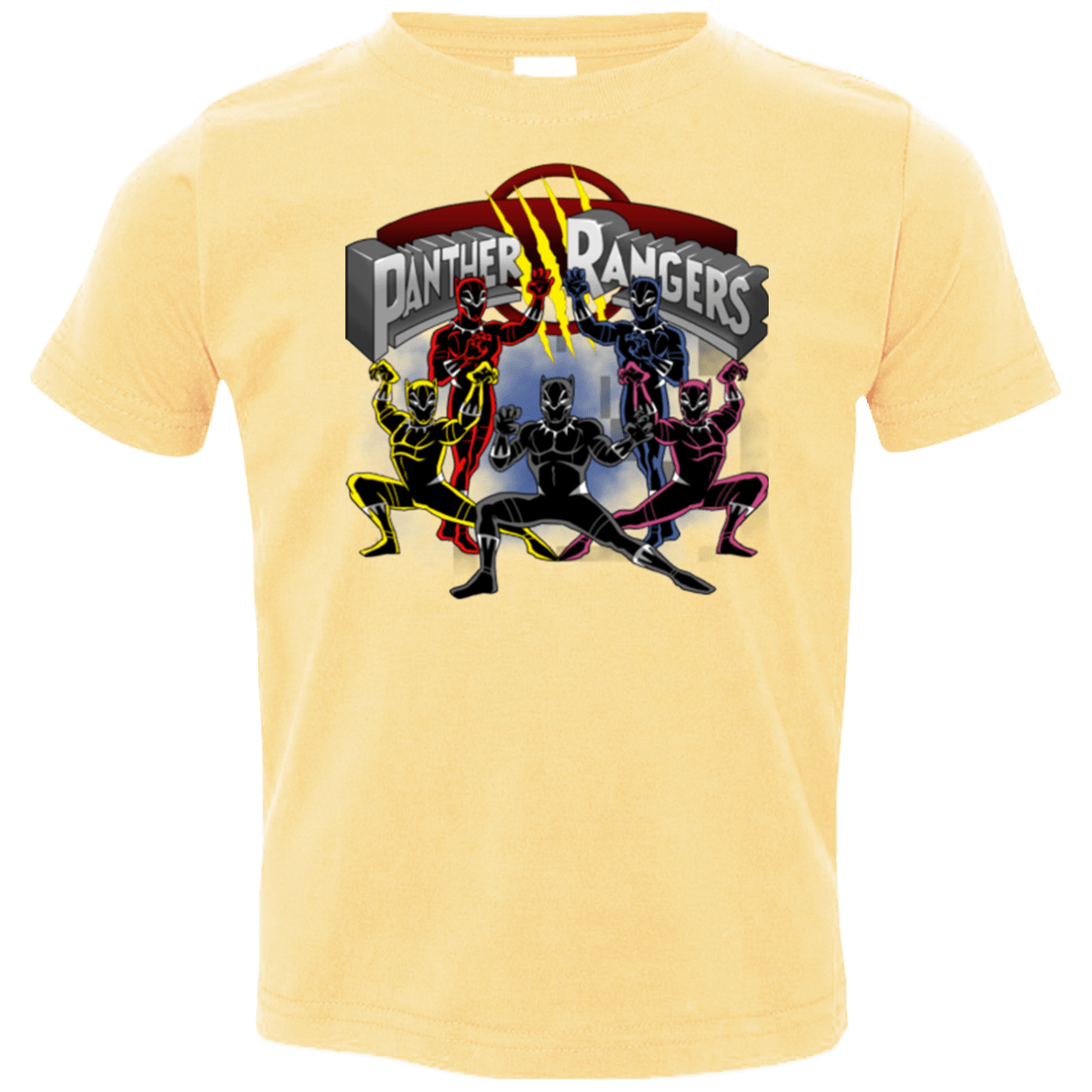 T-Shirts Butter / 2T Panther Rangers Toddler Premium T-Shirt