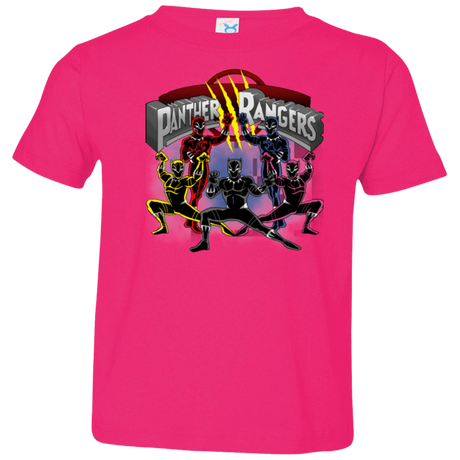 T-Shirts Hot Pink / 2T Panther Rangers Toddler Premium T-Shirt