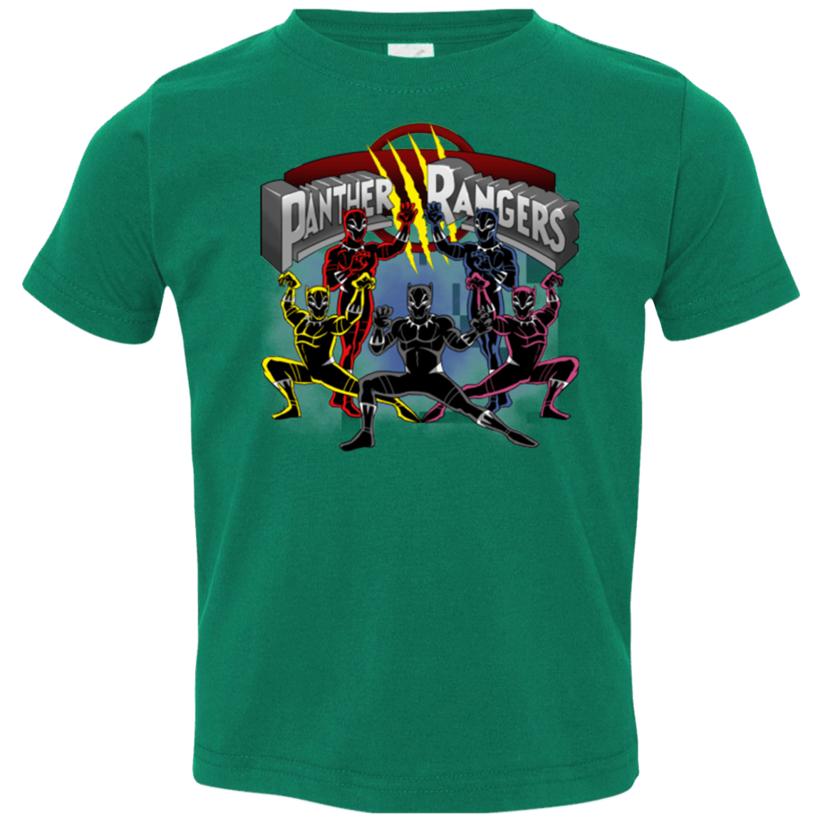 T-Shirts Kelly / 2T Panther Rangers Toddler Premium T-Shirt