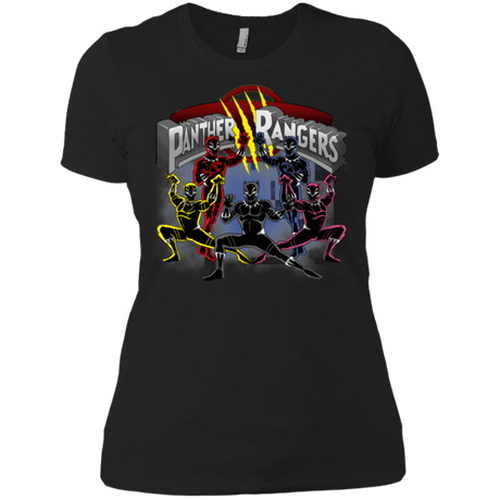 T-Shirts Black / X-Small Panther Rangers Women's Premium T-Shirt