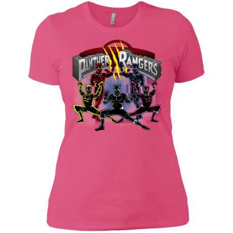 T-Shirts Hot Pink / X-Small Panther Rangers Women's Premium T-Shirt