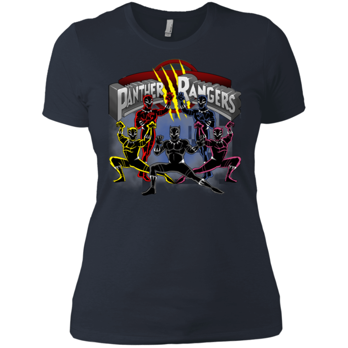 T-Shirts Indigo / X-Small Panther Rangers Women's Premium T-Shirt
