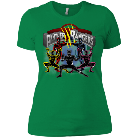 T-Shirts Kelly Green / X-Small Panther Rangers Women's Premium T-Shirt