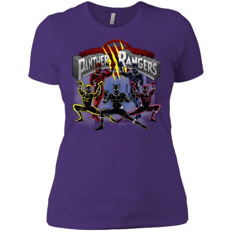 T-Shirts Purple Rush/ / X-Small Panther Rangers Women's Premium T-Shirt