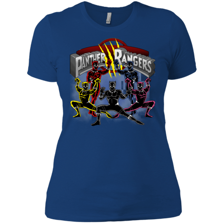 T-Shirts Royal / X-Small Panther Rangers Women's Premium T-Shirt