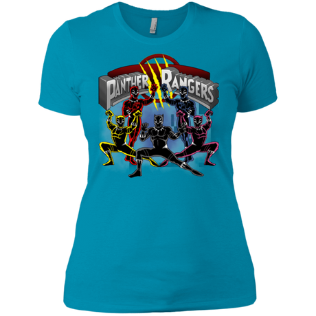 T-Shirts Turquoise / X-Small Panther Rangers Women's Premium T-Shirt