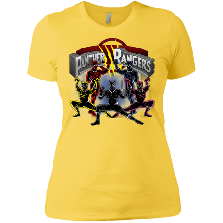 T-Shirts Vibrant Yellow / X-Small Panther Rangers Women's Premium T-Shirt