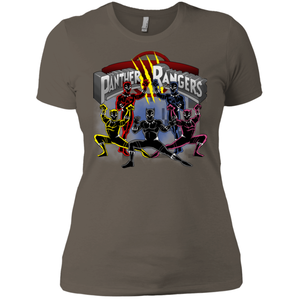 T-Shirts Warm Grey / X-Small Panther Rangers Women's Premium T-Shirt