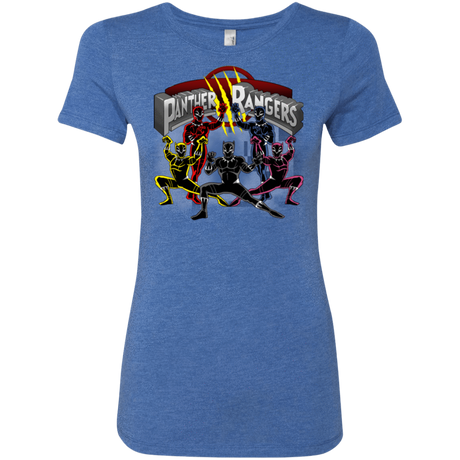 T-Shirts Vintage Royal / Small Panther Rangers Women's Triblend T-Shirt