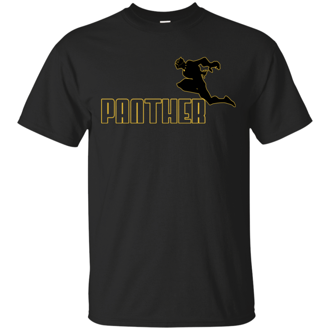 T-Shirts Black / S Panther Sports Wear T-Shirt