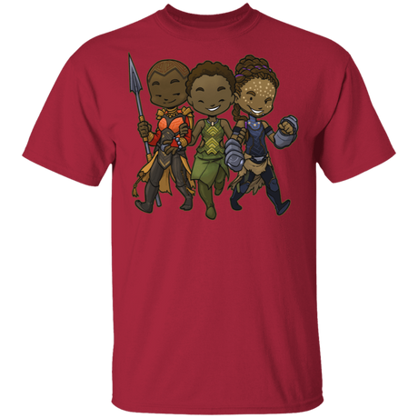 T-Shirts Cardinal / S Panther Trio T-Shirt
