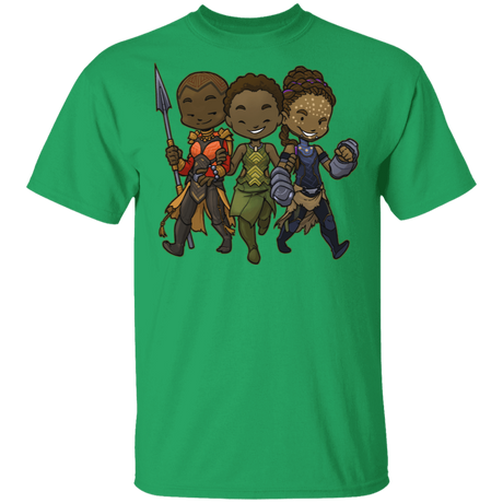 T-Shirts Irish Green / S Panther Trio T-Shirt