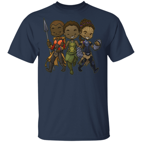 T-Shirts Navy / S Panther Trio T-Shirt