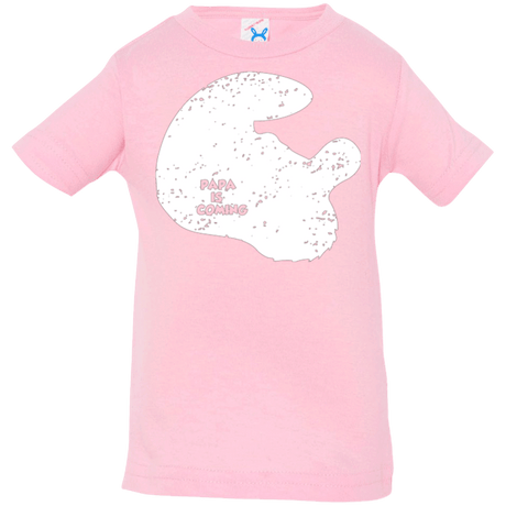T-Shirts Pink / 6 Months Papa Is Coming Infant Premium T-Shirt