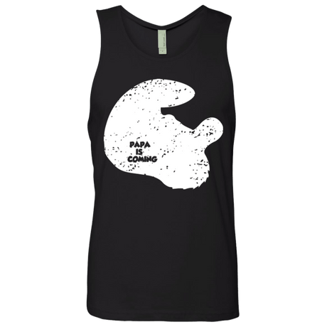 T-Shirts Black / Small Papa Is Coming Men's Premium Tank Top