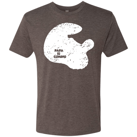 T-Shirts Macchiato / Small Papa Is Coming Men's Triblend T-Shirt