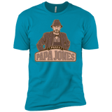 T-Shirts Turquoise / YXS Papa Jones Boys Premium T-Shirt