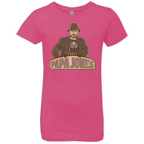 T-Shirts Hot Pink / YXS Papa Jones Girls Premium T-Shirt