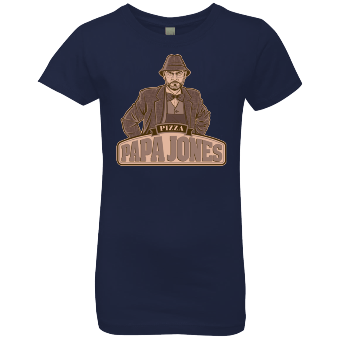 T-Shirts Midnight Navy / YXS Papa Jones Girls Premium T-Shirt