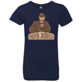 T-Shirts Midnight Navy / YXS Papa Jones Girls Premium T-Shirt
