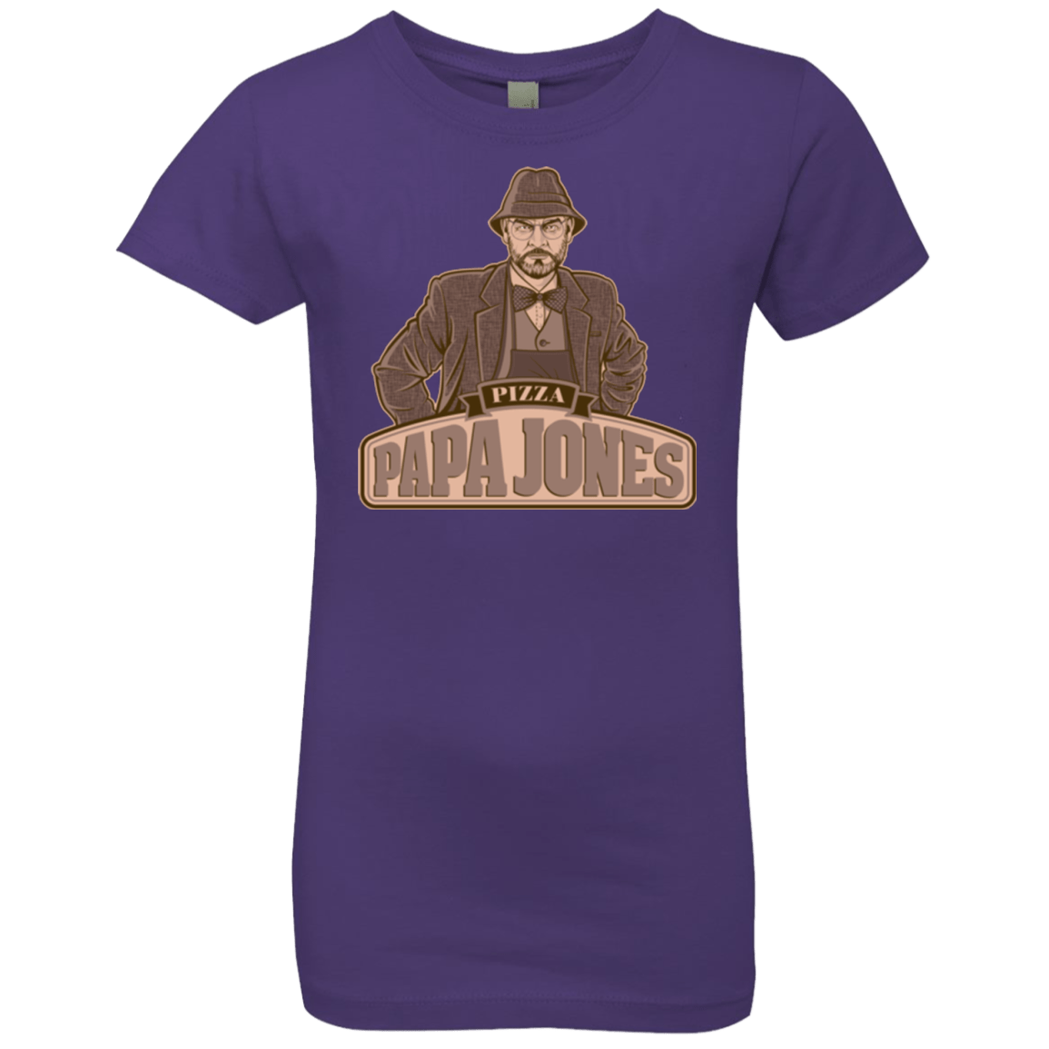 T-Shirts Purple Rush / YXS Papa Jones Girls Premium T-Shirt