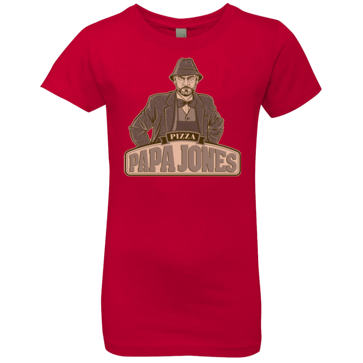 T-Shirts Red / YXS Papa Jones Girls Premium T-Shirt