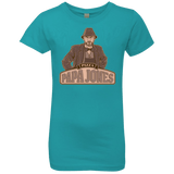 T-Shirts Tahiti Blue / YXS Papa Jones Girls Premium T-Shirt