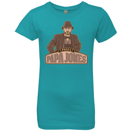 T-Shirts Tahiti Blue / YXS Papa Jones Girls Premium T-Shirt