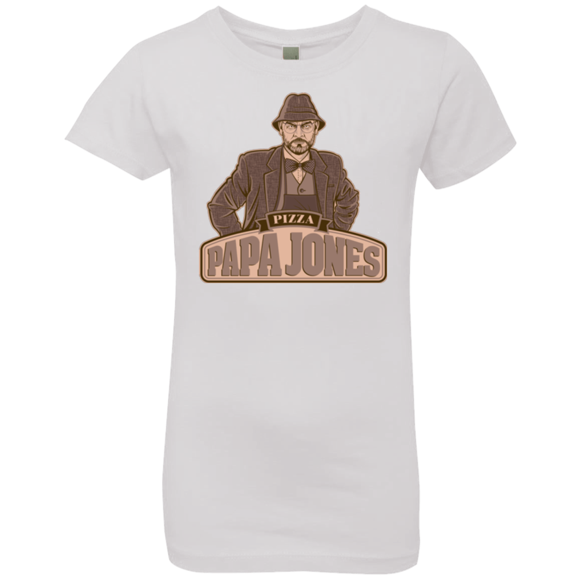T-Shirts White / YXS Papa Jones Girls Premium T-Shirt