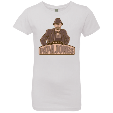 T-Shirts White / YXS Papa Jones Girls Premium T-Shirt