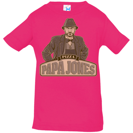 T-Shirts Hot Pink / 6 Months Papa Jones Infant PremiumT-Shirt