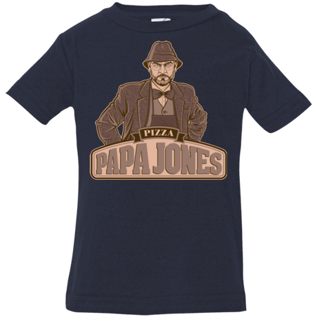 T-Shirts Navy / 6 Months Papa Jones Infant PremiumT-Shirt