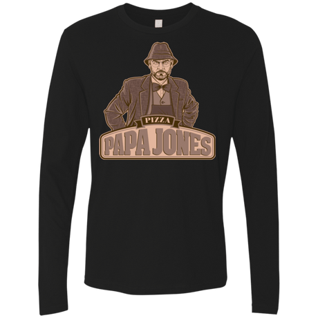 T-Shirts Black / Small Papa Jones Men's Premium Long Sleeve