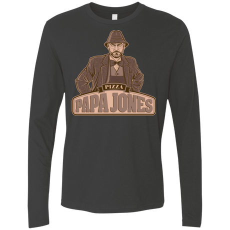 T-Shirts Heavy Metal / Small Papa Jones Men's Premium Long Sleeve