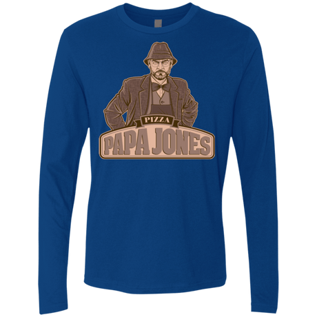 T-Shirts Royal / Small Papa Jones Men's Premium Long Sleeve