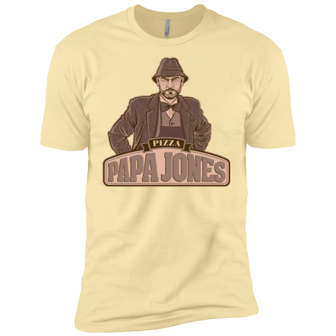 T-Shirts Banana Cream / X-Small Papa Jones Men's Premium T-Shirt