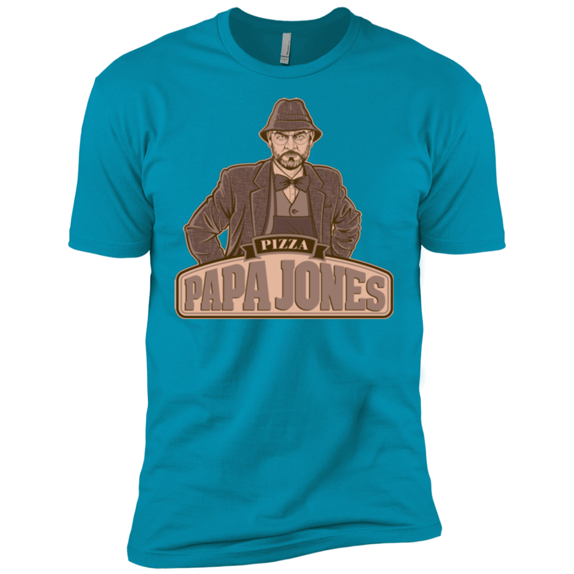 T-Shirts Turquoise / X-Small Papa Jones Men's Premium T-Shirt