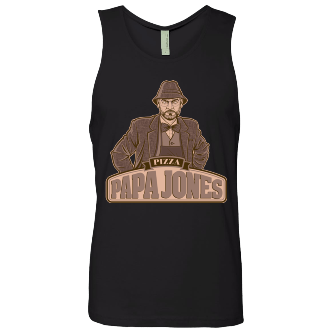 T-Shirts Black / Small Papa Jones Men's Premium Tank Top