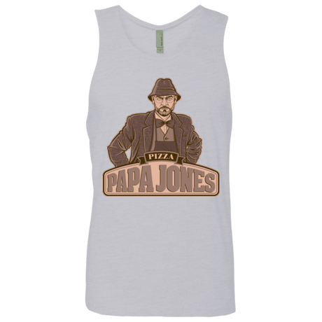 T-Shirts Heather Grey / Small Papa Jones Men's Premium Tank Top