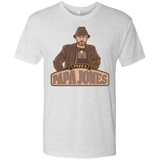 T-Shirts Heather White / Small Papa Jones Men's Triblend T-Shirt