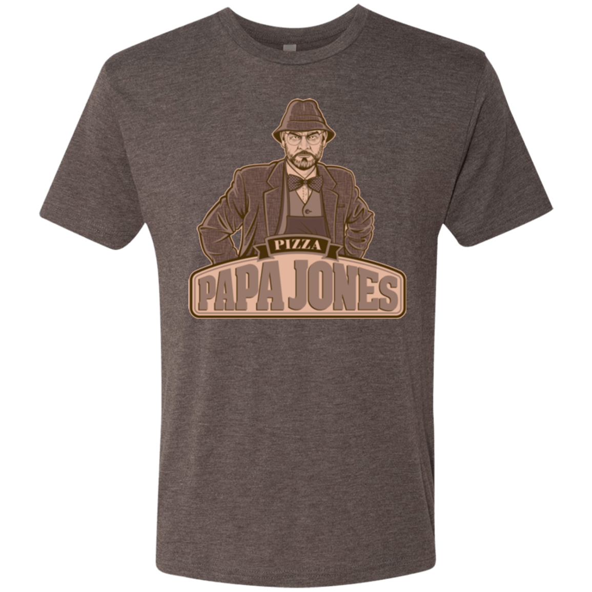 T-Shirts Macchiato / Small Papa Jones Men's Triblend T-Shirt