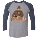 T-Shirts Premium Heather/ Vintage Navy / X-Small Papa Jones Triblend 3/4 Sleeve
