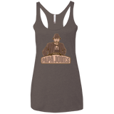 T-Shirts Macchiato / X-Small Papa Jones Women's Triblend Racerback Tank